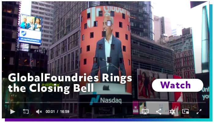 globalfoundries rings the closing bell