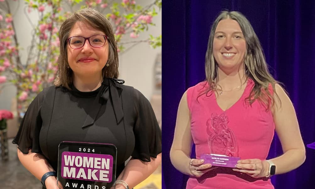 Women MAKE Awards Recognizes GlobalFoundries’ Jennifer Robbins and Katelyn Harrison for Manufacturing Excellence